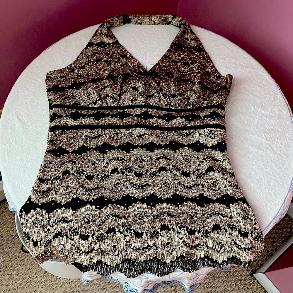 Halter style blouse